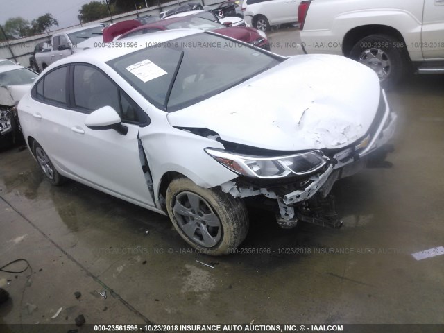 1G1BC5SM9H7246747 - 2017 CHEVROLET CRUZE LS WHITE photo 1