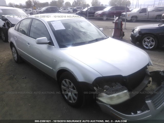 WVWPD63B93P459042 - 2003 VOLKSWAGEN PASSAT GLS SILVER photo 1