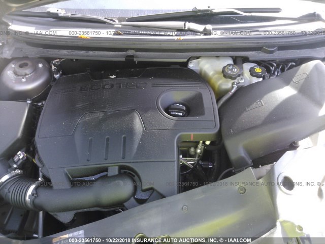 1G1ZC5E12BF270157 - 2011 CHEVROLET MALIBU 1LT GRAY photo 10