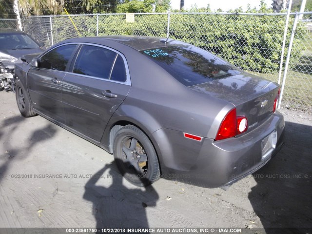 1G1ZC5E12BF270157 - 2011 CHEVROLET MALIBU 1LT GRAY photo 3