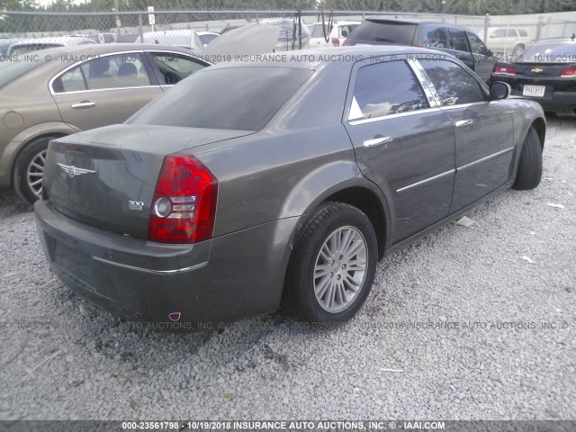 2C3CA4CD8AH173685 - 2010 CHRYSLER 300 TOURING GRAY photo 4