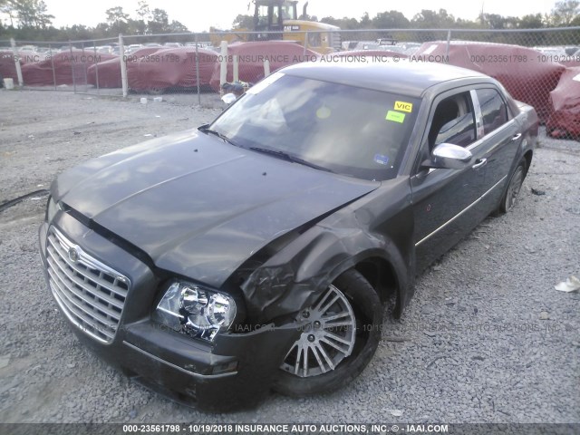 2C3CA4CD8AH173685 - 2010 CHRYSLER 300 TOURING GRAY photo 6