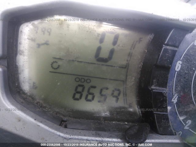 SMTE06BF1BJ496497 - 2011 TRIUMPH MOTORCYCLE TIGER 800XC ABS შავი ფოტო 7