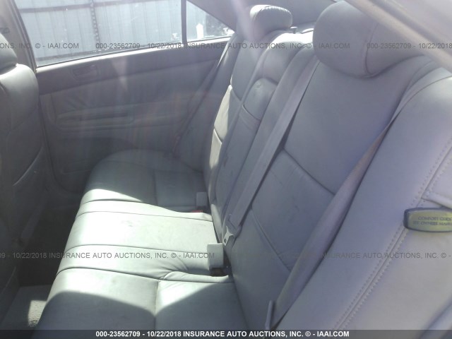 4T1BF32K92U501290 - 2002 TOYOTA CAMRY LE/XLE/SE SILVER photo 8