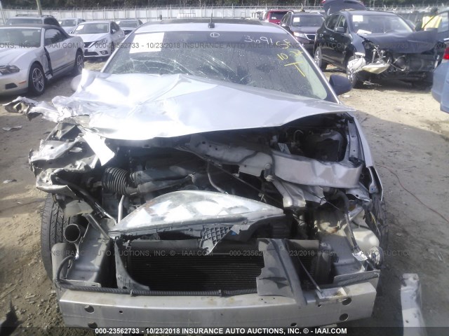 1G2ZG57BX84163691 - 2008 PONTIAC G6 SE SILVER photo 6