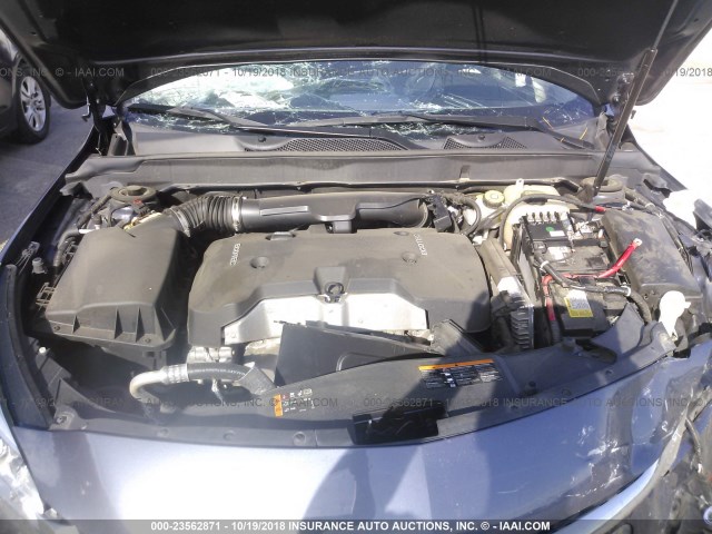 1G11C5SL1FF259286 - 2015 CHEVROLET MALIBU 1LT 蓝色 照片 10