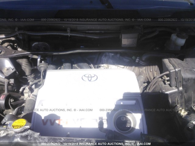 JTEDP21A240009350 - 2004 TOYOTA HIGHLANDER LIMITED BLUE photo 10