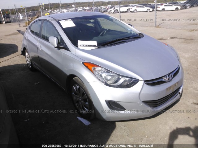 5NPDH4AE4DH216227 - 2013 HYUNDAI ELANTRA GLS/LIMITED GRAY photo 1