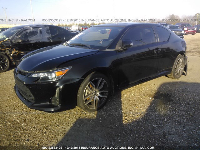 JTKJF5C75E3087434 - 2014 TOYOTA SCION TC 黑色 照片 2