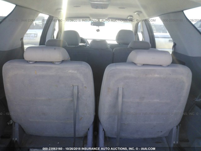 1FMDK02117GA12463 - 2007 FORD FREESTYLE SEL GRAY photo 8