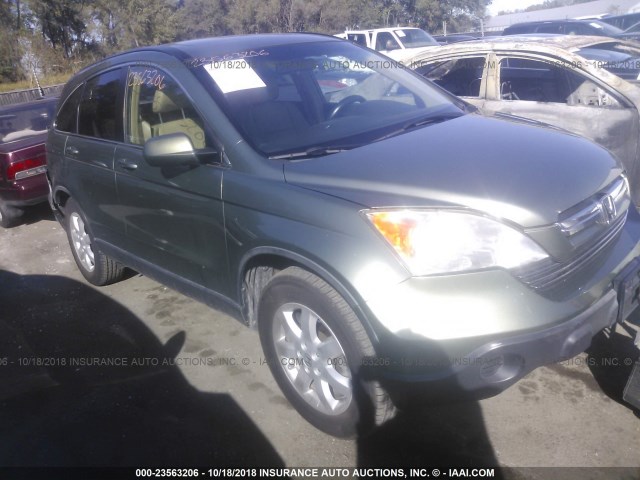 JHLRE38747C006729 - 2007 HONDA CR-V EXL GRAY photo 1