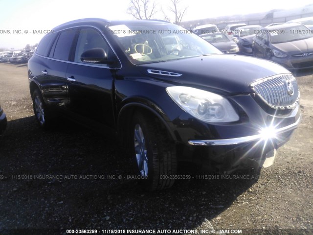 5GAER23D59J171793 - 2009 BUICK ENCLAVE CXL BLACK photo 1