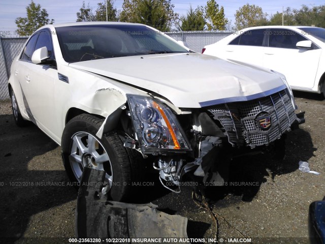 1G6DP57V680126146 - 2008 CADILLAC CTS HI FEATURE V6 WHITE photo 6