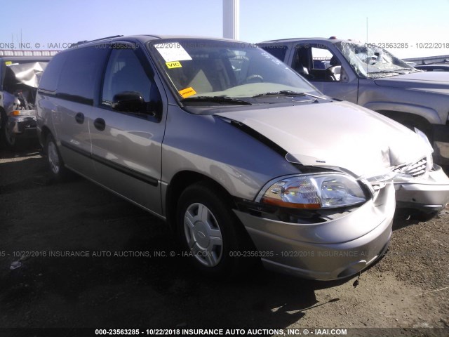 2FMZA51422BB56136 - 2002 FORD WINDSTAR LX SILVER photo 1