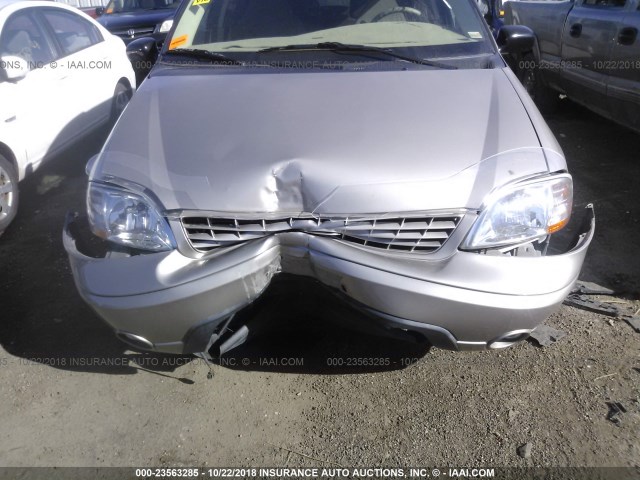 2FMZA51422BB56136 - 2002 FORD WINDSTAR LX SILVER photo 6