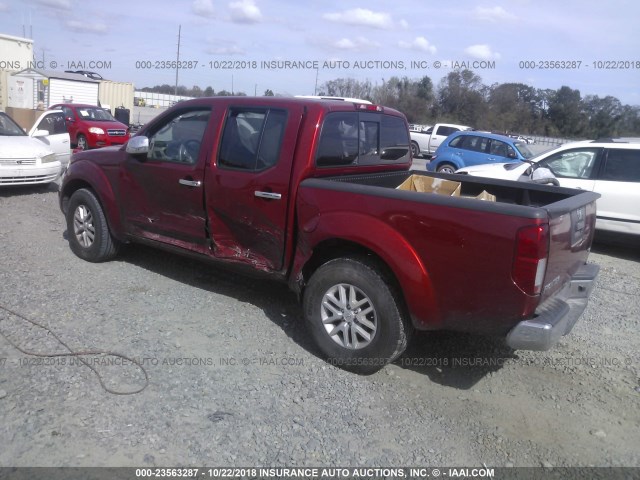 1N6AD0ER5GN795119 - 2016 NISSAN FRONTIER S/SV/SL/PRO-4X RED photo 3