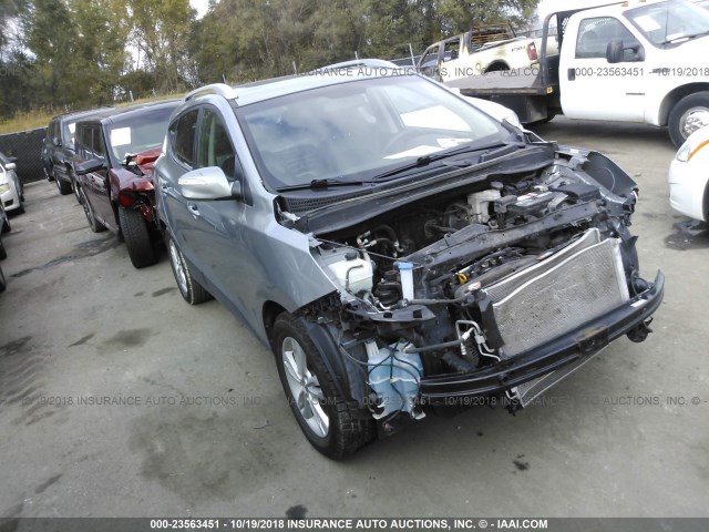 KM8JU3AC8DU639319 - 2013 HYUNDAI TUCSON GLS/LIMITED 灰色 照片 1