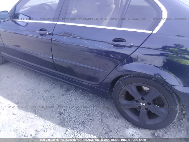 WBAEV53405KM41171 - 2005 BMW 330 I Dark Blue photo 6