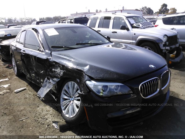 WBAYE4C51FD946819 - 2015 BMW 740 LI BLACK photo 1