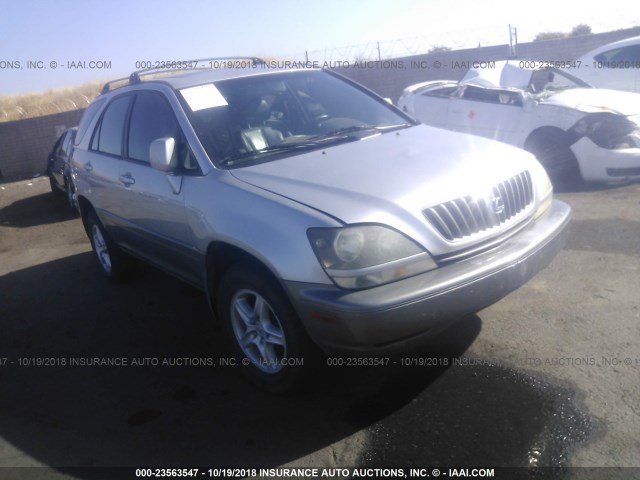 JT6HF10U5X0068600 - 1999 LEXUS RX 300 SILVER photo 1