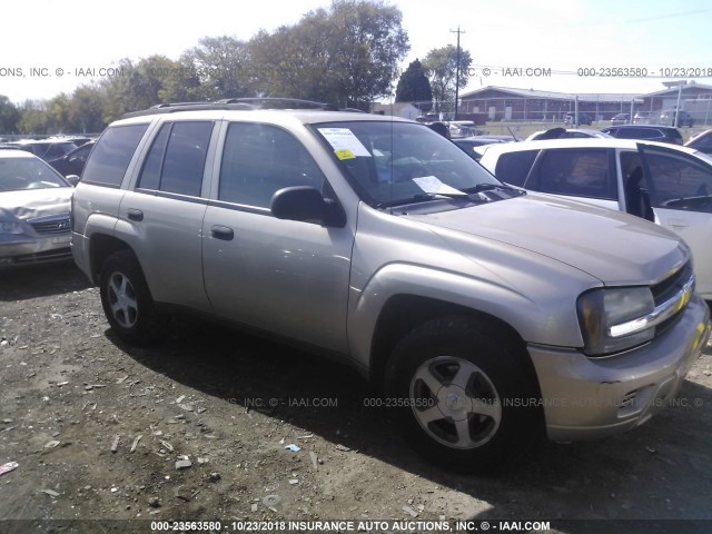 1GNDS13SX62114994 - 2006 CHEVROLET TRAILBLAZER LS/LT GOLD photo 1