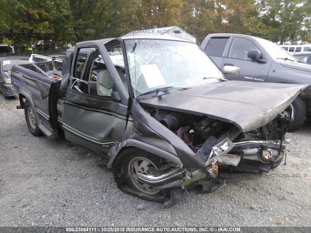 2GDEK19K8P1539647 - 1993 GMC SIERRA K1500 GRAY photo 1