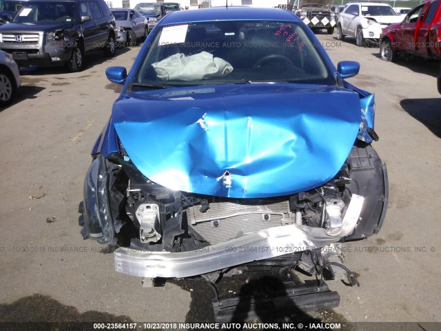 1C3CDFBB4GD515349 - 2016 DODGE DART SXT BLUE photo 6