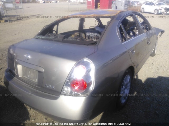 1N4AL11E45C187539 - 2005 NISSAN ALTIMA S/SL GRAY photo 4