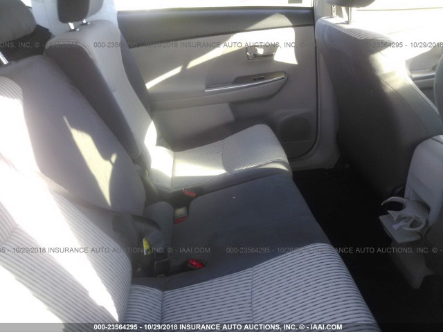 JTDZN3EU0GJ043408 - 2016 TOYOTA PRIUS V GRAY photo 8