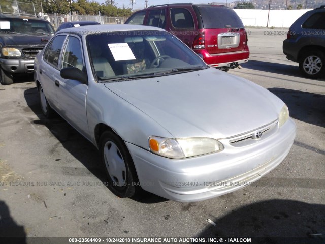 1NXBR12E2YZ394047 - 2000 TOYOTA COROLLA VE/CE/LE 银色 照片 1
