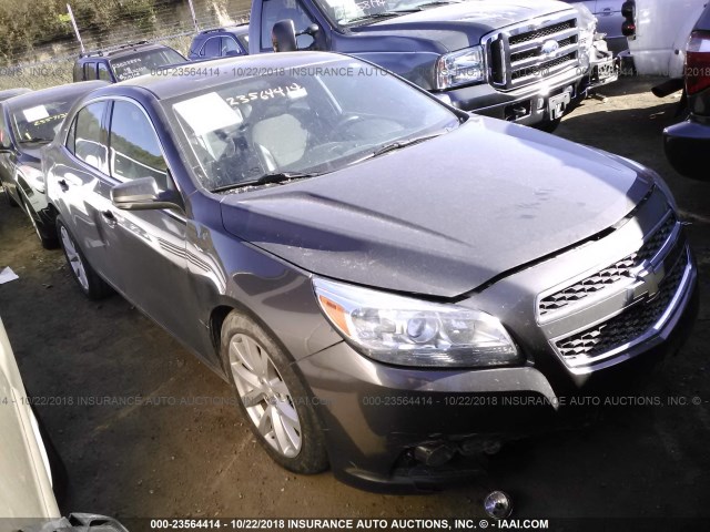 1G11E5SA6DF173168 - 2013 CHEVROLET MALIBU 2LT GRAY photo 1