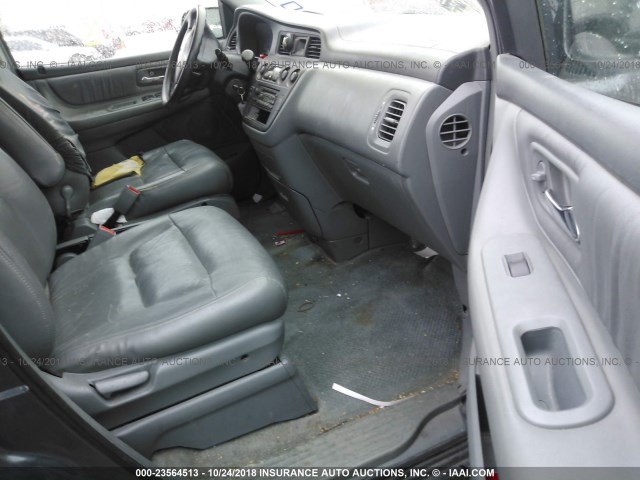 5FNRL18993B068147 - 2003 HONDA ODYSSEY EXL GRAY photo 5