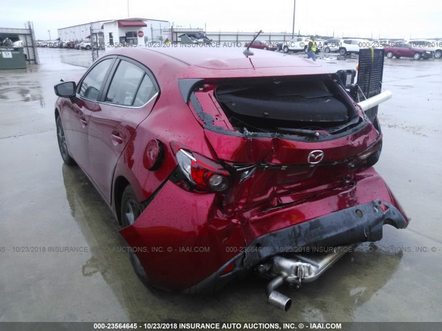 3MZBM1L75EM109695 - 2014 MAZDA 3 TOURING RED photo 3