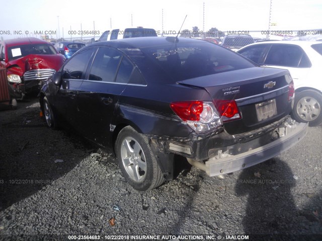 1G1PE5SB8G7197828 - 2016 CHEVROLET CRUZE LIMITED LT GRAY photo 3