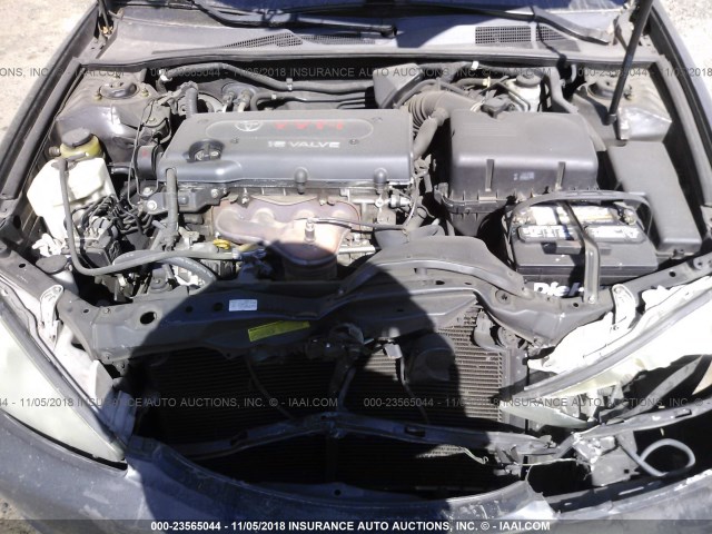 4T1BE30K75U049284 - 2005 TOYOTA CAMRY LE/XLE/SE 黑色 照片 10