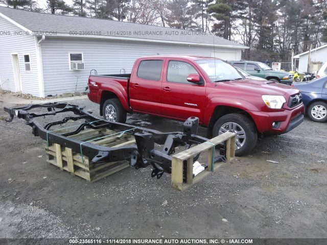 3TMLU4EN3CM088962 - 2012 TOYOTA TACOMA DOUBLE CAB 红色 照片 1