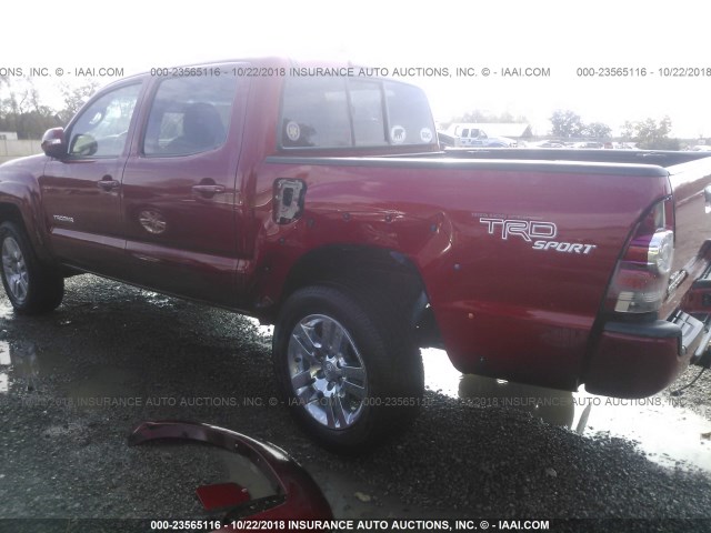 3TMLU4EN3CM088962 - 2012 TOYOTA TACOMA DOUBLE CAB 红色 照片 6