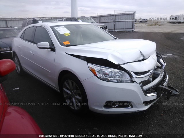 1G11E5SL8EF181145 - 2014 CHEVROLET MALIBU 2LT WHITE photo 1