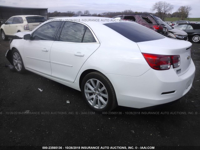 1G11E5SL8EF181145 - 2014 CHEVROLET MALIBU 2LT WHITE photo 3