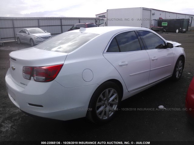 1G11E5SL8EF181145 - 2014 CHEVROLET MALIBU 2LT WHITE photo 4