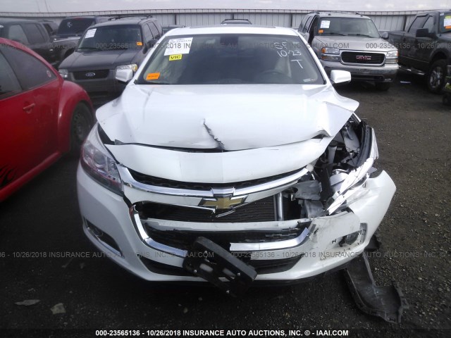 1G11E5SL8EF181145 - 2014 CHEVROLET MALIBU 2LT WHITE photo 6