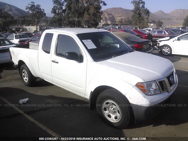 1N6BD0CT2CC430356 - 2012 NISSAN FRONTIER S/SV WHITE photo 1