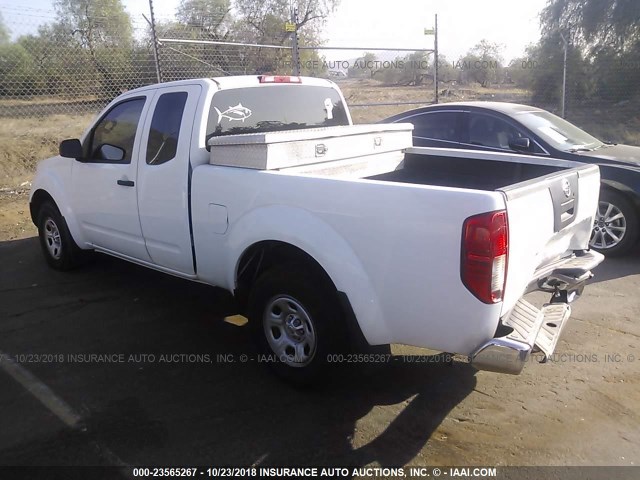1N6BD0CT2CC430356 - 2012 NISSAN FRONTIER S/SV WHITE photo 3