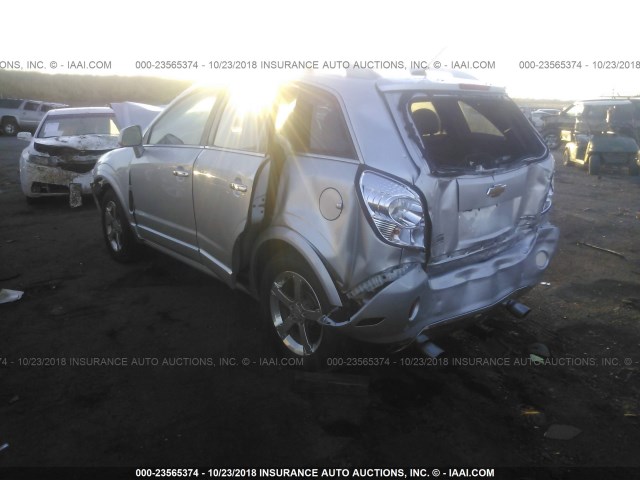 3GNFL4E52CS606112 - 2012 CHEVROLET CAPTIVA SPORT/LTZ SILVER photo 3