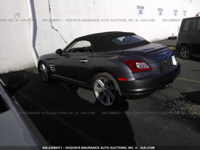 1C3AN65L45X039916 - 2005 CHRYSLER CROSSFIRE LIMITED GRAY photo 3