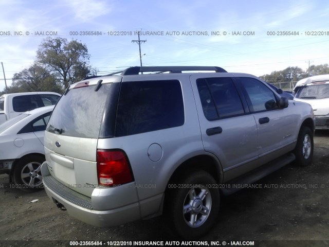 1FMZU63KX5UB55467 - 2005 FORD EXPLORER XLT/XLT SPORT/NBX 银色 照片 4