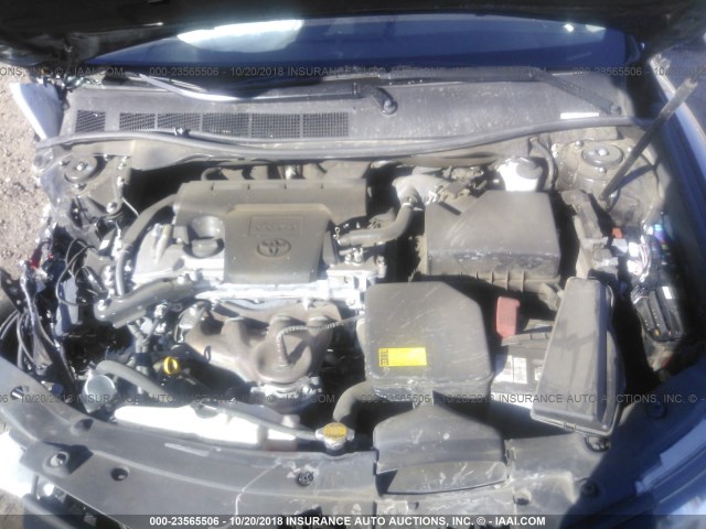 4T1BF1FK2CU081467 - 2012 TOYOTA CAMRY SE/LE/XLE 黑色 照片 10