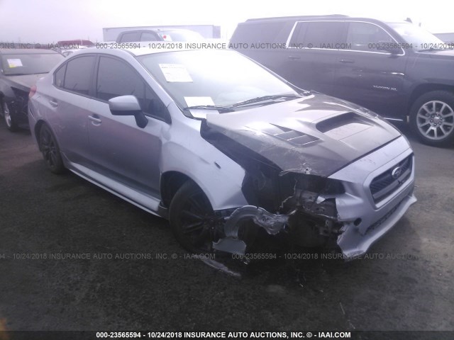 JF1VA1J65F9833864 - 2015 SUBARU WRX LIMITED SILVER photo 1