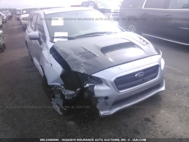 JF1VA1J65F9833864 - 2015 SUBARU WRX LIMITED SILVER photo 6