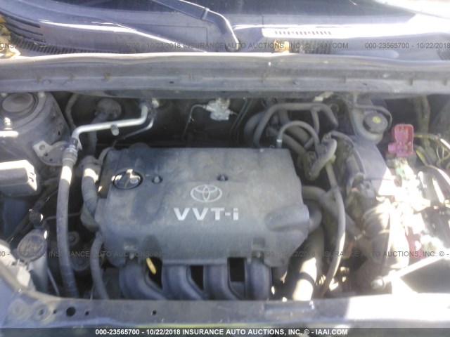 JTLKT324764064382 - 2006 TOYOTA SCION XB Көк фото 10